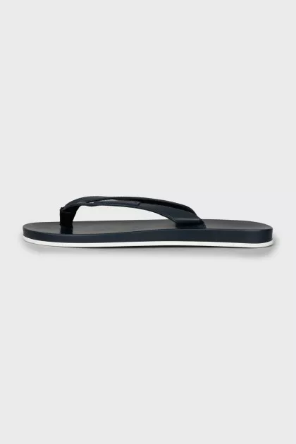 Men's two-tone flip-flops