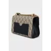 Bag in signature print Padlock