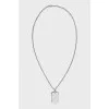 Men's pendant with embossed logo