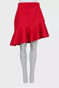 Red skirt