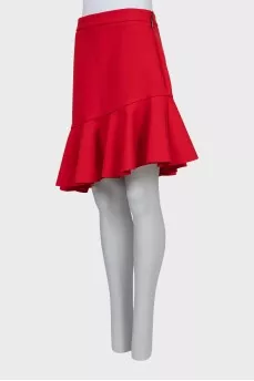Red skirt