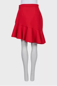 Red skirt