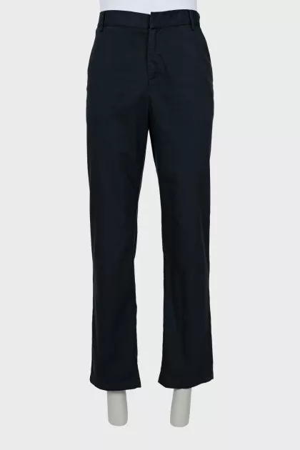 Men's blue trousers