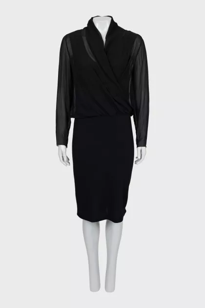 Long sleeve bodycon dress