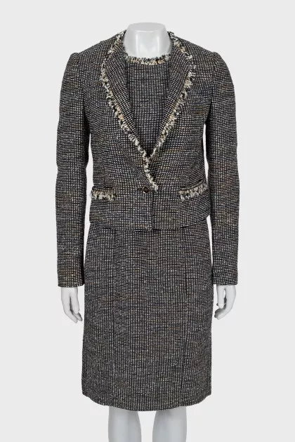 Dress and jacket suit