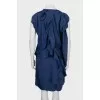 Asymmetrical silk dress