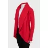 Cashmere cardigan without fastening