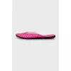 Pink leather mules