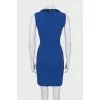Fitted dress with decor