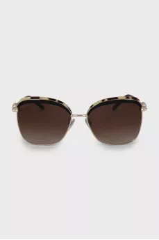 Sunglasses with decorative arms