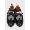 Men's checkered brogues