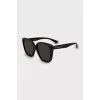 Black cat eye sunglasses