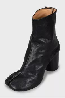 Black ankle boots Tabi 
