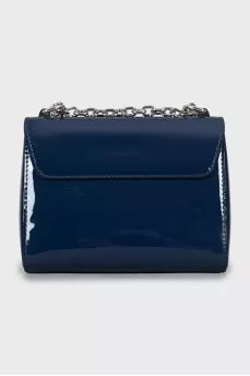 Patent leather Bag Twist PM 