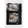 Silk scarf with floral print