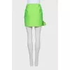 Skirt decorated with frill and tag