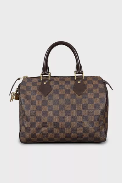 Клетчатая сумка Speedy