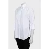 Fitted shirt with 3/4 sleeves