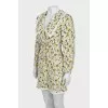 Fitted dress with buttons