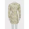Fitted dress with buttons