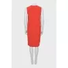Two-tone A-line dress