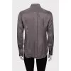Printed silk shirt