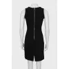 Fitted dress decorated with lacing