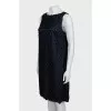 Mini dress with open back