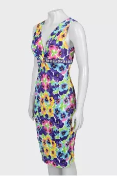 Floral bodycon dress