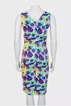Floral bodycon dress