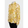 Straight shirt in signature print