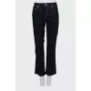 Dark blue straight fit jeans
