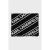 Black and white scarf in signature print