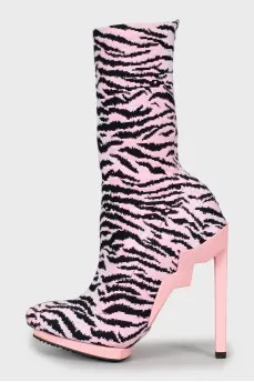 Ankle boots by Kenzo x H&M with tag