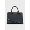 Black tote bag