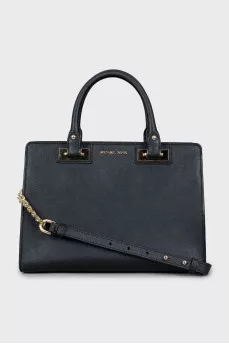Black tote bag