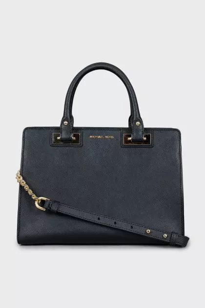 Black tote bag