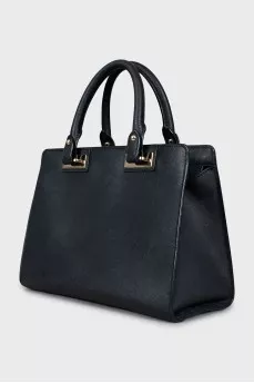 Black tote bag