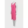 Pink fitted dress