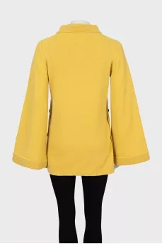 Knitted A-line tunic