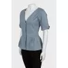Short sleeve fitted jacket