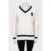 Vintage textured sweater