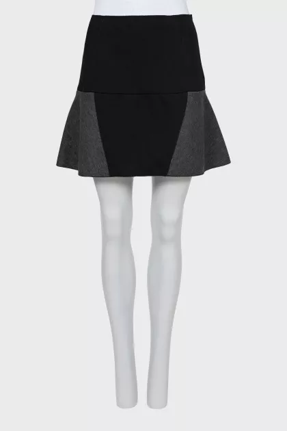Two-tone skirt