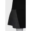 Two-tone skirt