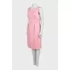 Pink fitted dress