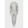 Gray tracksuit with tag