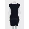 A-line dress with textured pattern
