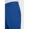 Blue tapered trousers