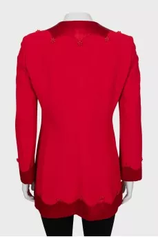Long fitted jacket