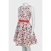 Slim fit dress with tag
